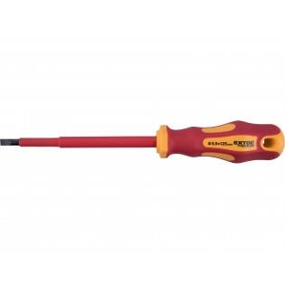 Електричарски одвртувач, (-)5,5x125mm, VDE, CrV